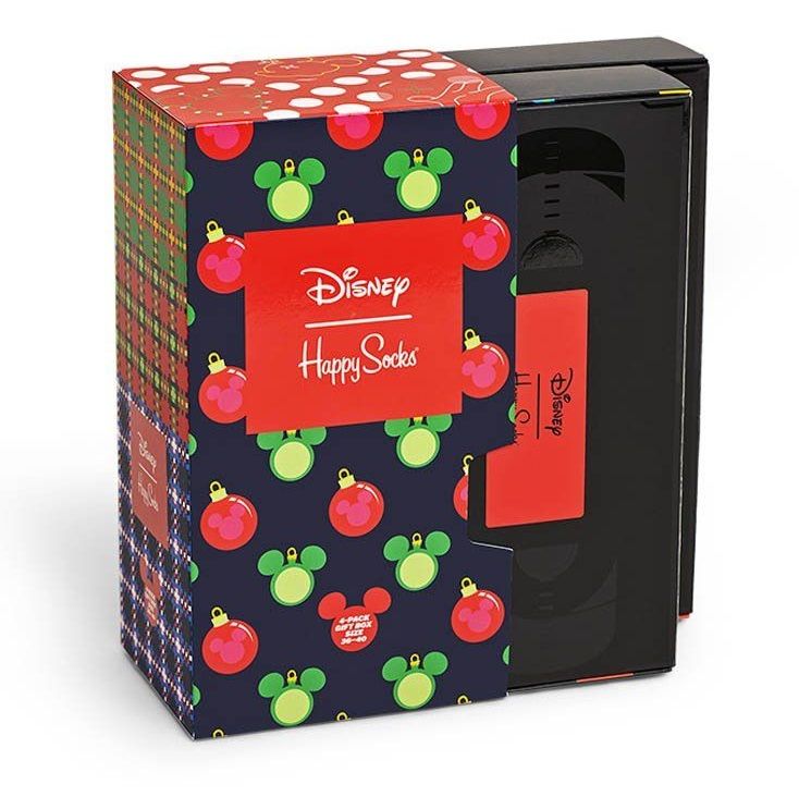 Подарочный набор носков 4-Pack Disney Gift Set. В наборе 4 пары с разными принтами.
