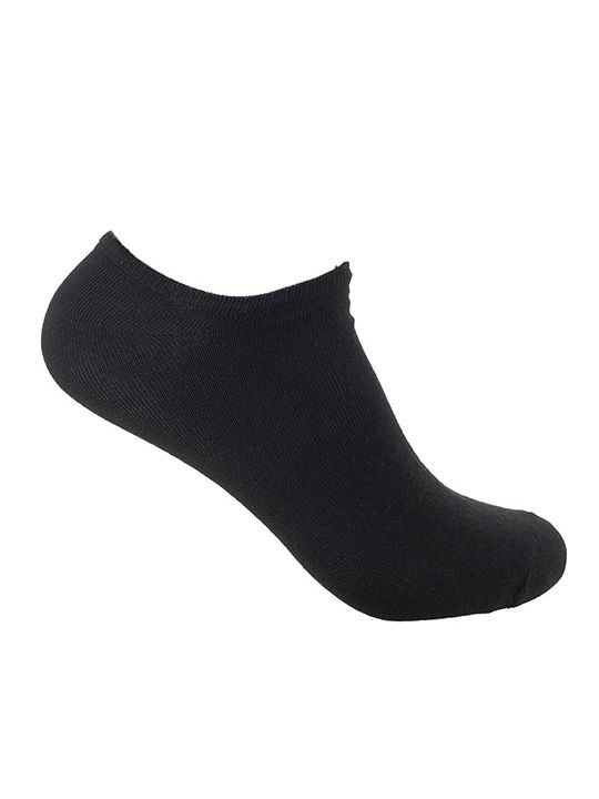 Короткие носки из хлопка с содержание полиамида будут способствовать отличному влагоотведению и при этом эластичны и комфортны.