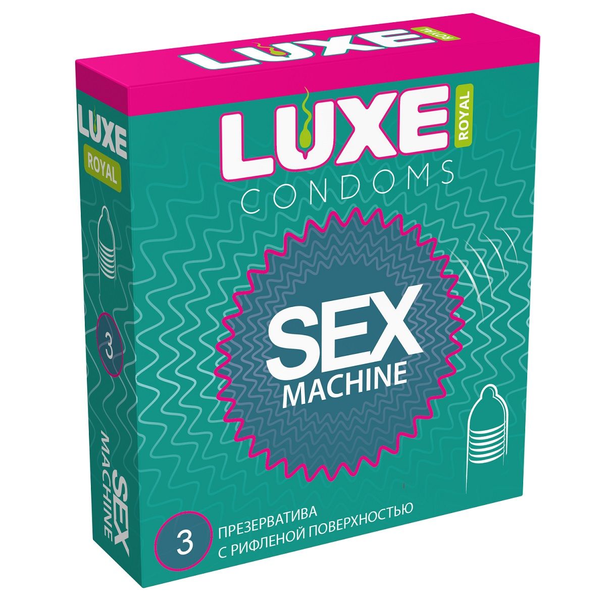 Высококачественные текстурированные презервативы. Максимальное разнообразие и новые ощущения в ваших отношениях. В фирменной упаковке содержится 3 презерватива из тонкого латекса с ребрышками. Ширина - 52 мм.<br> Толщина стенок - 0,06 мм.<br> В упаковке - 3 шт.