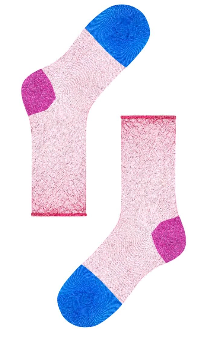 Носки Franca Ankle Sock с контрастным носком.