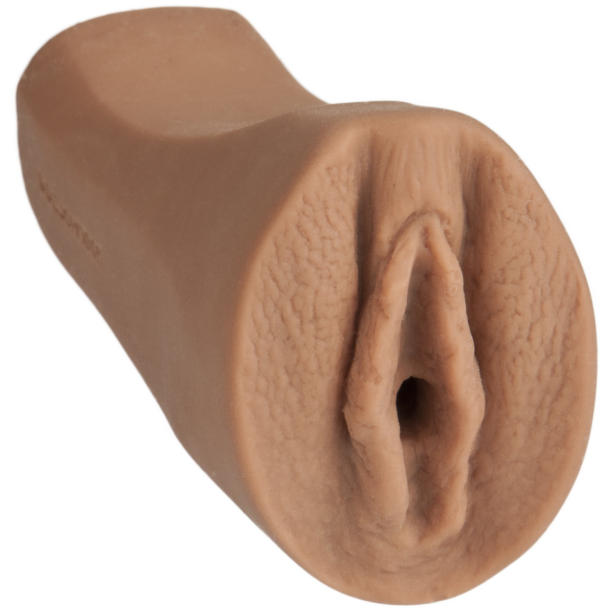 Компактный миниатюрный мастурбатор коричневого цвета. Выполнен из материала UR3 - максимально реалистичный материал, имитирующий человеческую кожу, позволяет растянуть мастурбатор до нужного диаметра. Внутренняя часть имеет ребристую поверхность. Наружная часть имеет рельефную поверхность для большего удобства и исключения скольжения в руке. Нежная, очень податливая. Эта вагина, которую не хочется выпускать из рук. Длина – 12 см. <br>Диаметр тоннеля в не растянутом состоянии – 0,5 см.