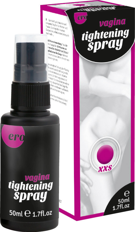 Vagina Tightening Spray от австрийского бренда Ero by HOT – спрей, который расширит для вас границы сексуального удовольствия. <br><br> Входящий в состав вяжущий компонент – экстракт бересты – гарантирует сужающий эффект. Ставшие невероятно упругими стеночки лона – гарантия того, что вы и ваш партнёр получите  максимум наслаждения от близости! <br><br> Бензилникотинат и масло листьев гвоздики улучшат кровообращение, а значит, усилят вашу восприимчивость к сексуальным проникновениям. <br><br> Также, благодаря ухаживающей формуле с коричным маслом и алоэ вера, спрей повысит эластичность стенок лона и облегчит скольжение. <br><br> Ero Vagina Tightening Spray – тугие интимные объятия и море наслаждения в паре капель!