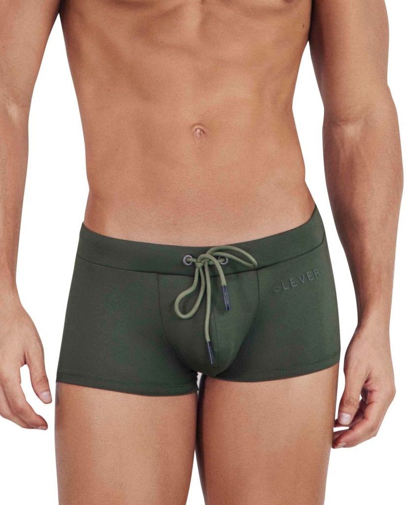 Зеленые мужские плавки Spell Swimsuit Boxer.