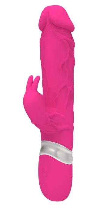 Розовый реалистичный вибратор-кролик. Имеет 7 режимов вибрации. Выполнен из нежнейшего силикона. Перезаряжаемый, водонепроницаемый. В комплекте мешочек для бережного хранения.