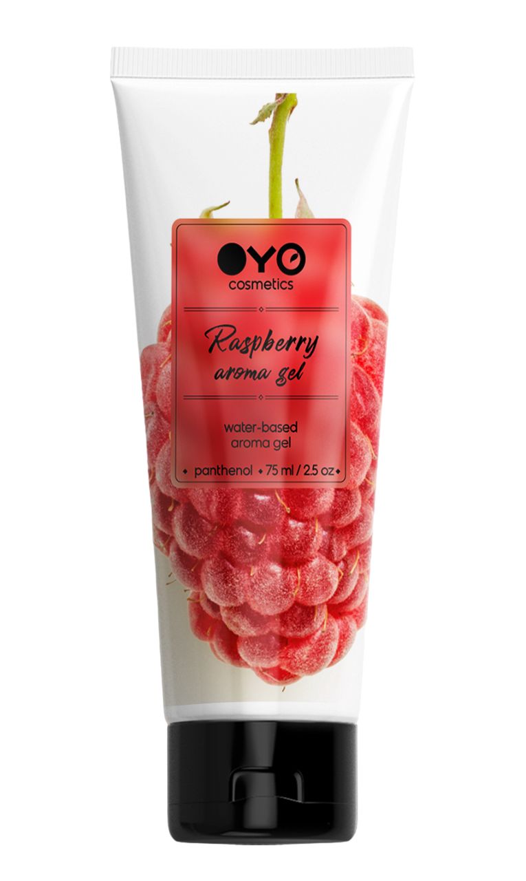 Лубрикант на водной основе OYO Aroma Gel Raspberry с ароматом малины. Возбуждающий аромат, отличное скольжение. Не оставляет пятен на белье, не липнет. Совместим с презервативами и секс-игрушками.