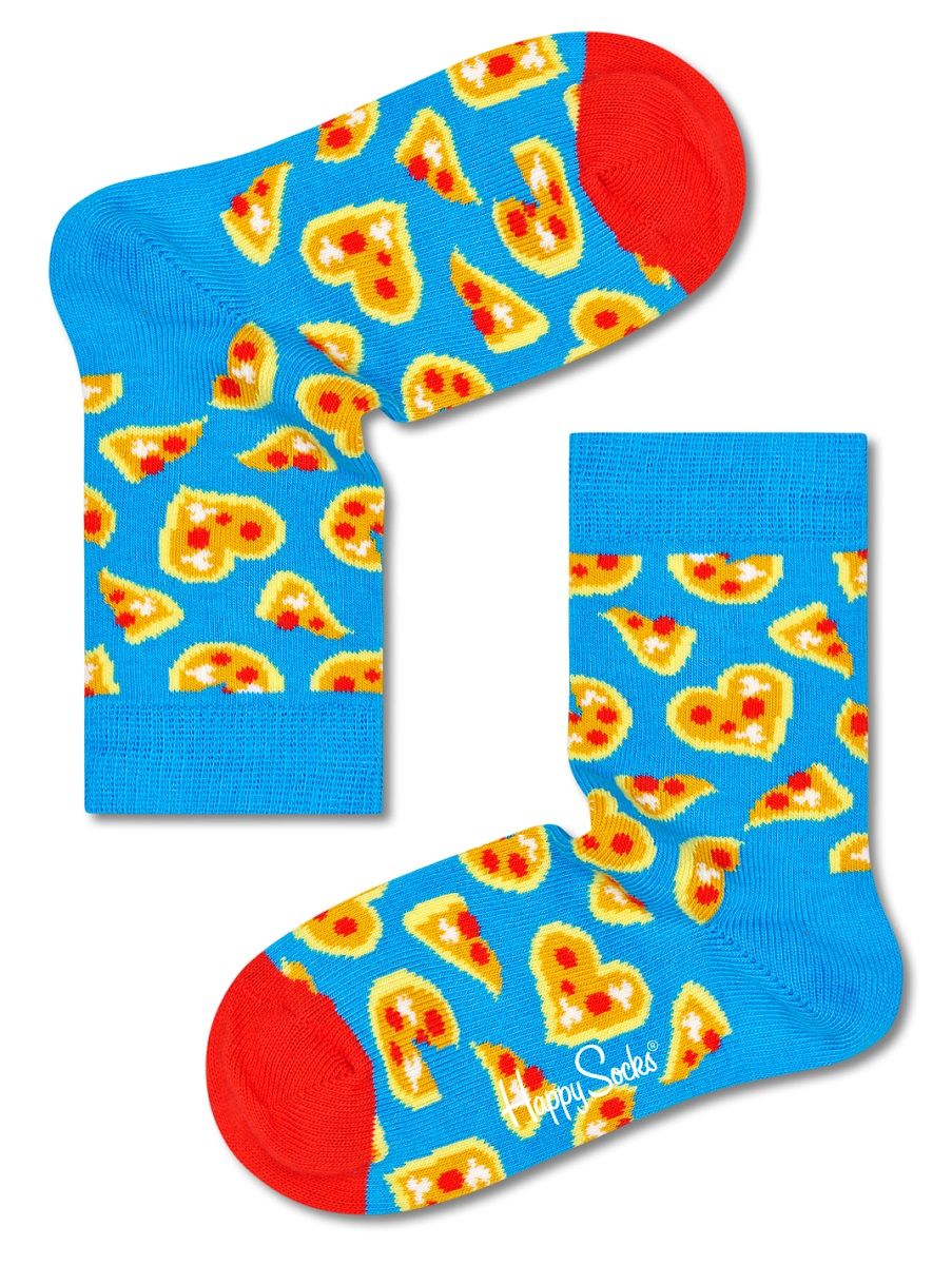 Детские носки Kids Pizza Love Sock с пиццей.