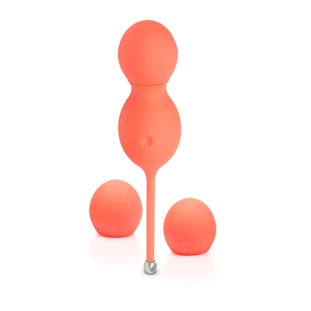 Компания We-Vibe наконец-то выпустила шарики для тренировки интимных мышц. С вибрацией! Основная особенность шариков Bloom – они собираются и разбираются. Игрушка состоит из двух частей: база со шнурочком и съемный шарик, который регулирует общий вес конструкции. Все части игрушки сделаны из мягкого и приятного на ощупь силикона. <br><br>  База, которая со шнурочком, вибрирует. Вторая часть имеет 3 варианта веса: 10, 30 и 45 граммов. Начинают всегда с самого маленького веса. И постепенно его увеличивают. Так мышцы тазового дна тренируются, и вы сможете получать больше удовольствия во время секса. Оргазмы становятся ярче, мышцы – крепче. <br><br>  Вагинальные шарики Bloom супер-современные: кроме того, что они вибрируют, управление ими осуществляется с помощью приложения на смартфоне. Установите на свой гаджет бесплатное приложение We-Connect, и вы сможете легко управлять игрушкой и даже создавать свои собственные ритмы вибрации.   Рабочая длина - 9 см.<br> Вес вибрирующей базы - 35 гр.<br> Веса для смены - 10, 30 и 45 гр.<br> Время зарядки - 1,5 часа.<br> Время работы - до 1,5 часов.