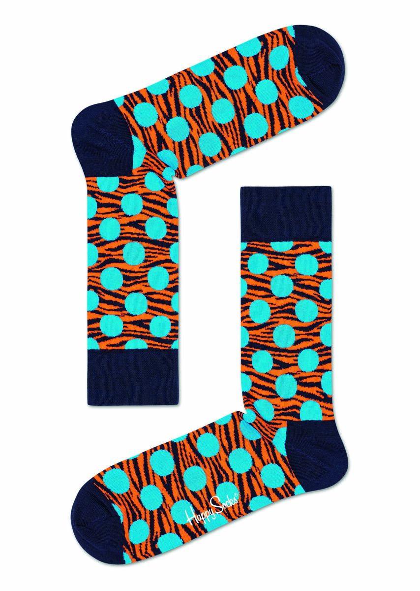 Носки унисекс Tiger Dot Sock тигровой расцветки.