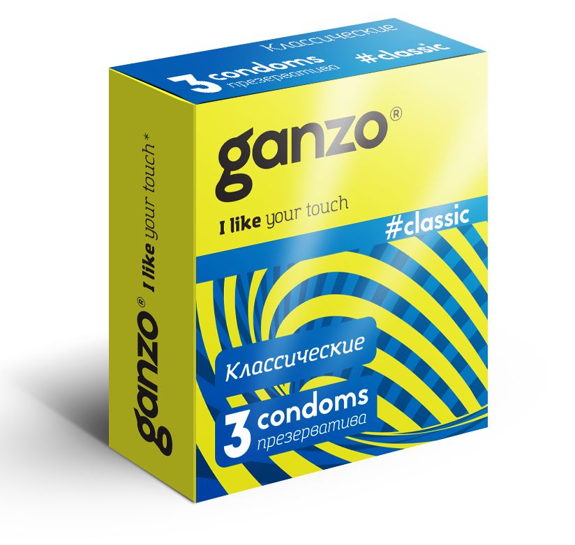 Прозрачные презервативы Ganzo Classic цилиндрической формы с накопителем и обильной силиконовой смазкой изготовлены из натурального высококачественного латекса. Проверены с использованием электростатической технологии для большей надежности. Толщина стенки - 0,06 мм.<br> Ширина - 52+/-2 мм.<br> В упаковке - 3 шт.