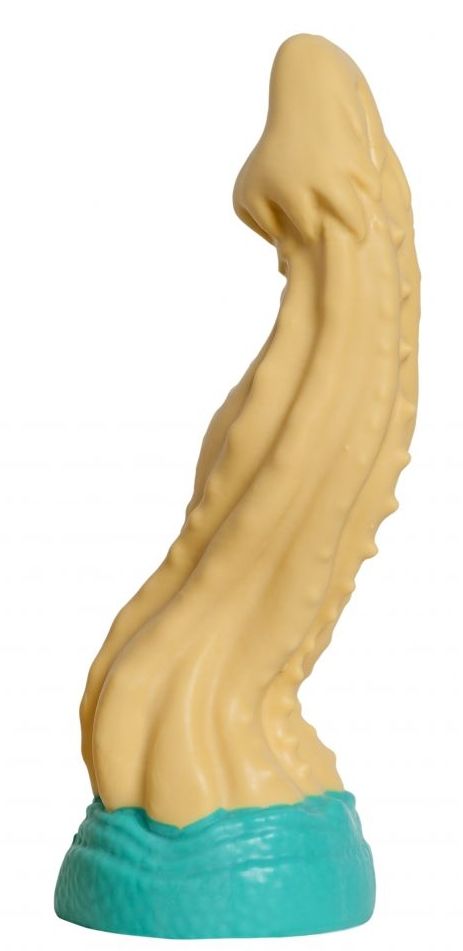 Фаллоимитатор Песчаная змея - это реалистичный слепок, имеет рельефную поверхность и устойчивое основание. Игрушка ручной работы, выполнена из нежного на ощупь эластичного силикона.  Рабочая длина - 20 см.