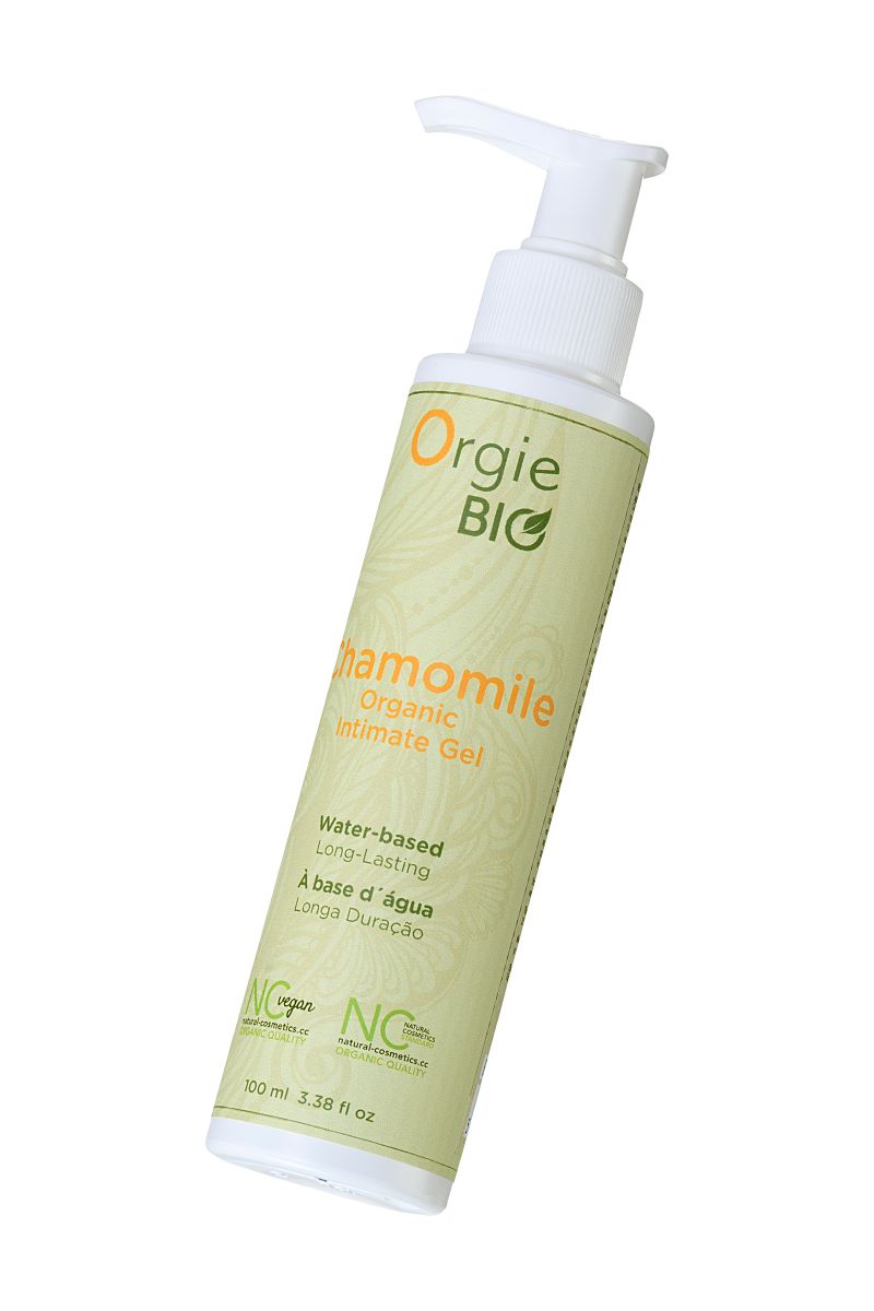 ORGIE Bio Chamomile идеально подходит для эротического или расслабляющего массажа. Косметическое средство, сделанное 100% из натуральных ингредиентов. Экстракт ромашки, входящий в состав, оказывает противогрибковое, противовоспалительное действие. Прекрасно увлажняет, не вызывает раздражения на коже.