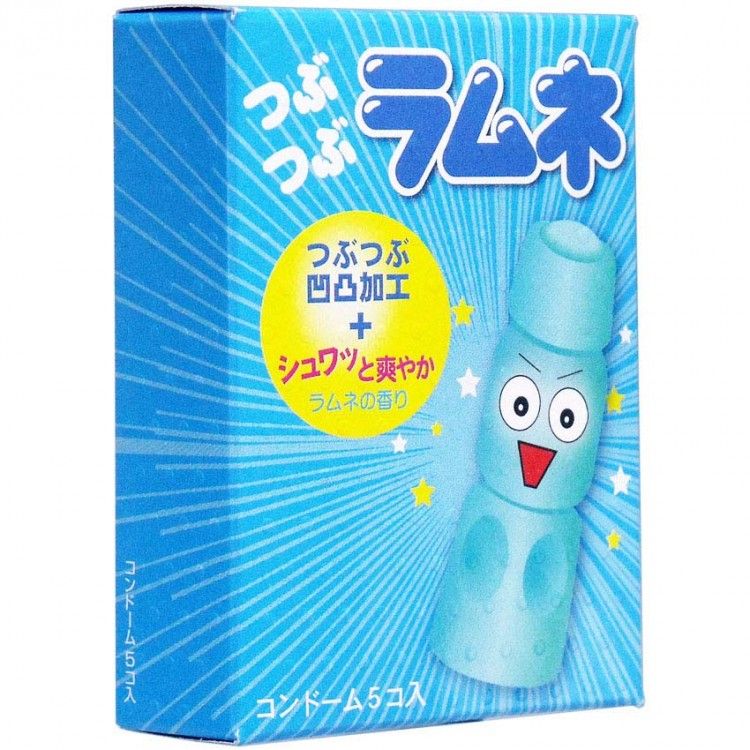 Прозрачные презервативы с голубым оттенком. Латексные презервативы с обильной точечной текстурой и насыщенным уникальным вкусом лимонада. Самый лучший выбор как для орального секса, так и для классического. В упаковке - 5 шт.<br> Номинальная ширина - 55 мм.