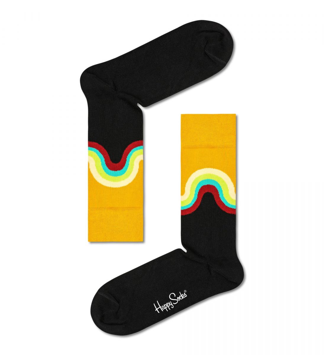 Носки унисекс Jumbo Wave Sock с цветной волной.