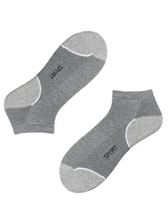 Спортивные мужские короткие п/плюшевые  носки (2 пары в упаковке).