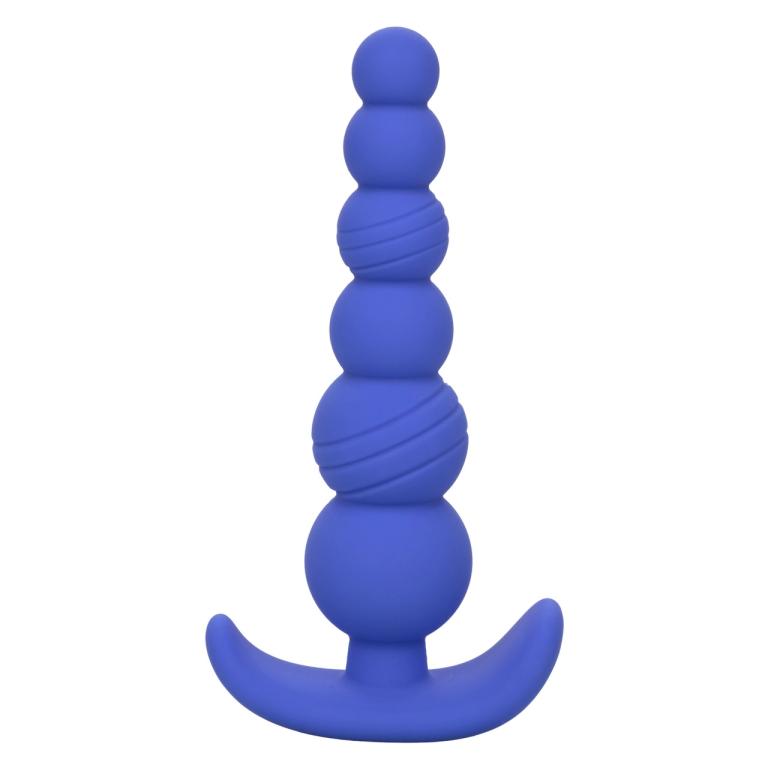 Анальная елочка Cheeky X-6 Beads постепенно и нежно стимулирует чувствительные анальные стенки, не вызывая дискомфорта и раздражения ректальных мышц. Первый шарик является самым маленьким, он отвечает за легкое и комфортное проникновение. Основание выполнено в форме ограничителя, с помощью которого вы легко сможете управлять игрушкой во время игры.