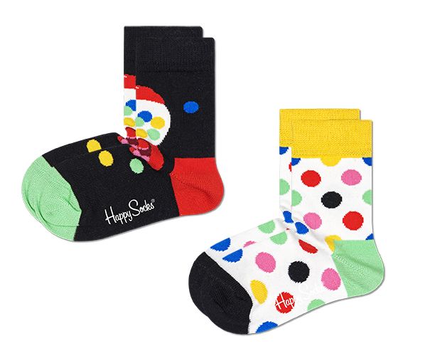 Набор из 2 пар детских носков 2-Pack Kids Bubblegum Sock.