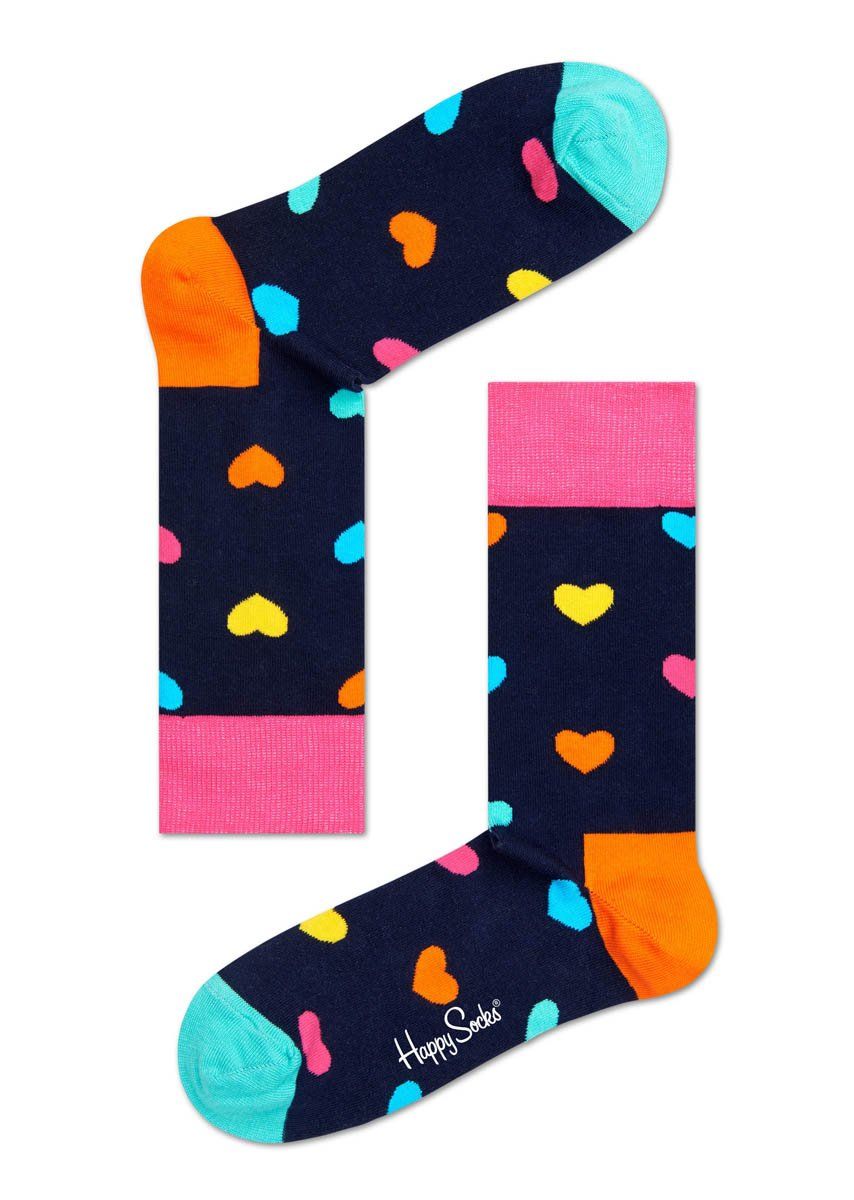 Носки унисекс Heart Sock с сердечками.