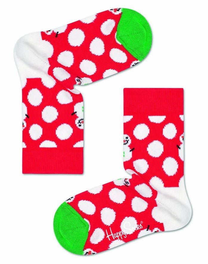 Детские носки Big Dot Snowman Sock со снеговиками.