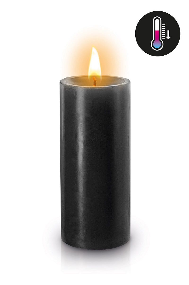 Черная низкотемпературная свеча для ваксплея.