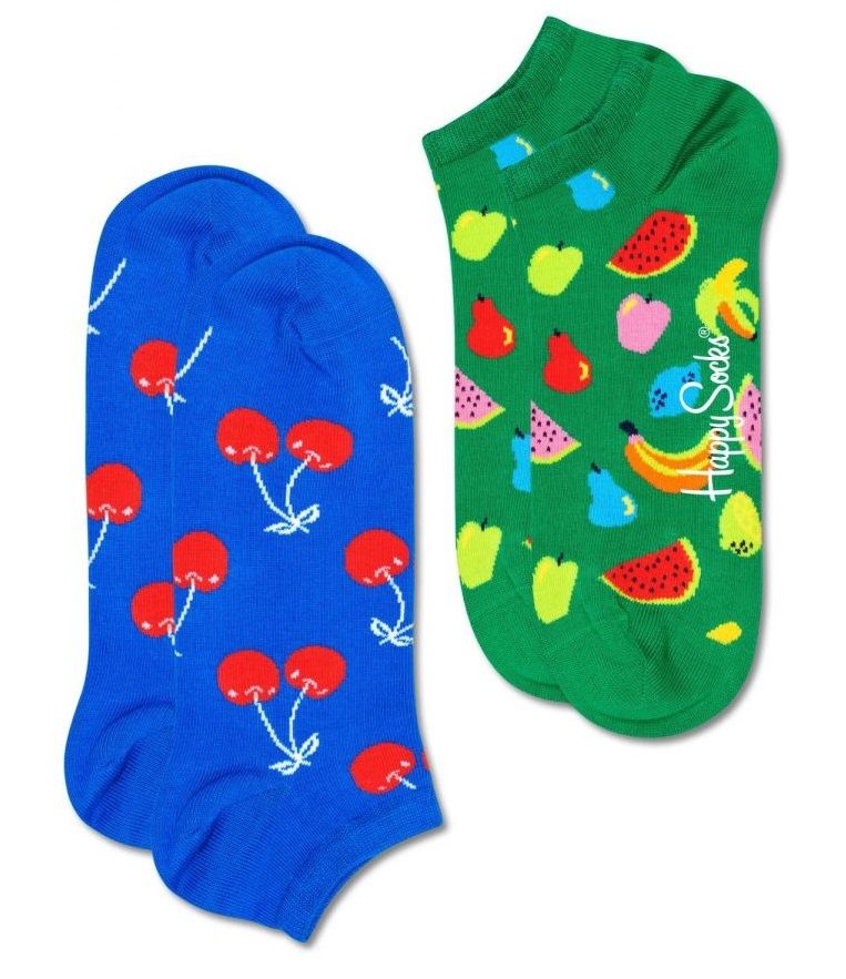 Набор из 2 пар носков 2-Pack Fruit Low Sock с фруктами.