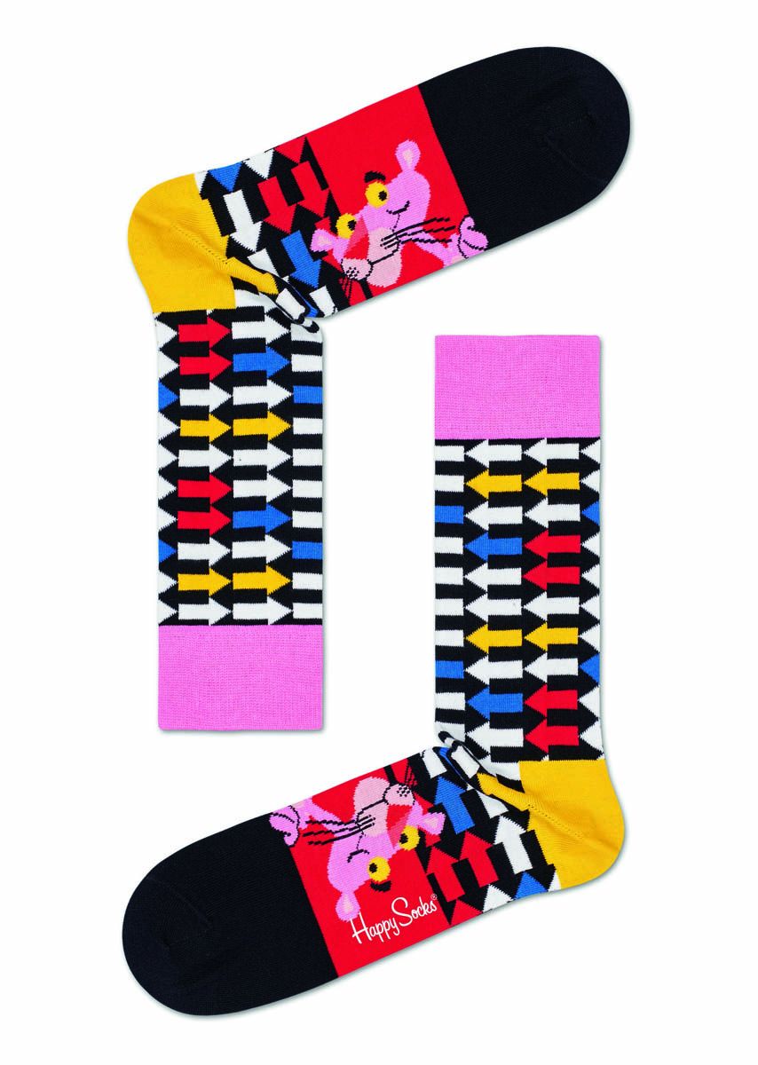 Яркие носки унисекс Pink Panther Sock.