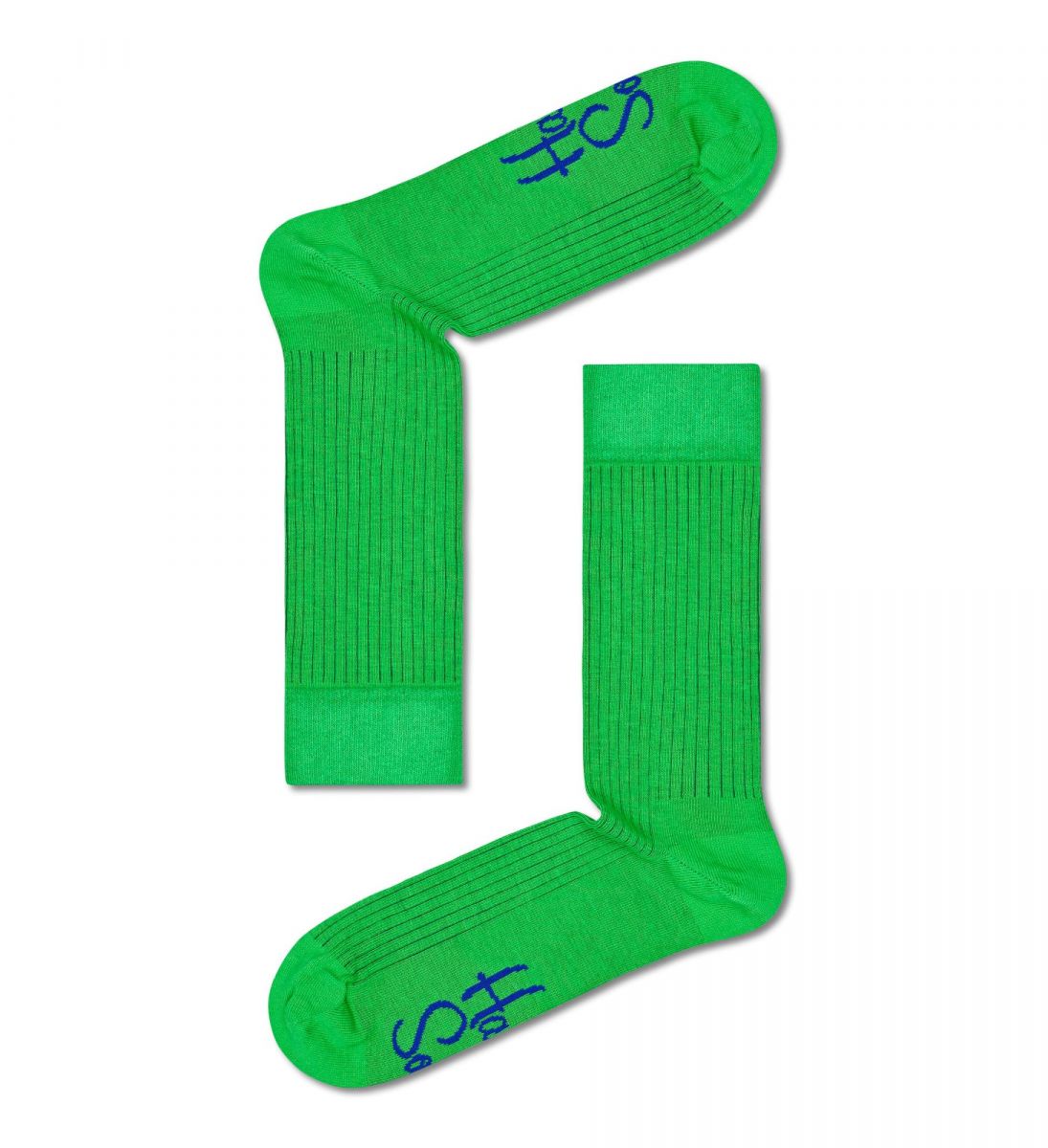 Носки унисекс Solid Rib Sock в рубчик.
