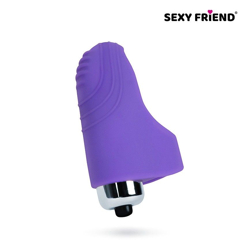 Клиторальный стимулятор-насадка на палец. Секс-игрушкой можно стимулировать клитор, соски и другие чувствительные участки.
