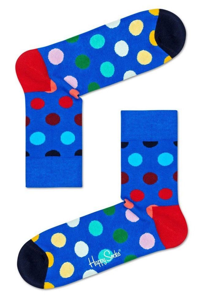 Носки унисекс Faded Dot 1/2 Crew Sock в цветной горох.