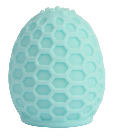 Супер мягкий, текстурированный, инновационный, двухсторонний мастурбатор в форме яйца.