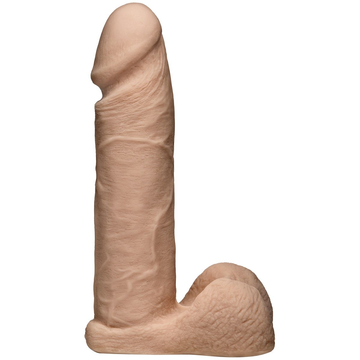 Этот фаллос может раздразнить сексуальное желание с первого взгляда на него. Чем? Впечатляющими размерами и реалистичными формами, конечно же. <br><br> Упругое тельце со вздувшимися венками, нежная, чётко очерченная головка, бархатистая поверхность… ммм! <br><br> Каждая деталь этой секс-игрушки, которую можно закрепить на штырьке трусиков Harness (приобретаются отдельно), сулит мощнейшую сексуальную разрядку! Рабочая длина - 18,54 см.