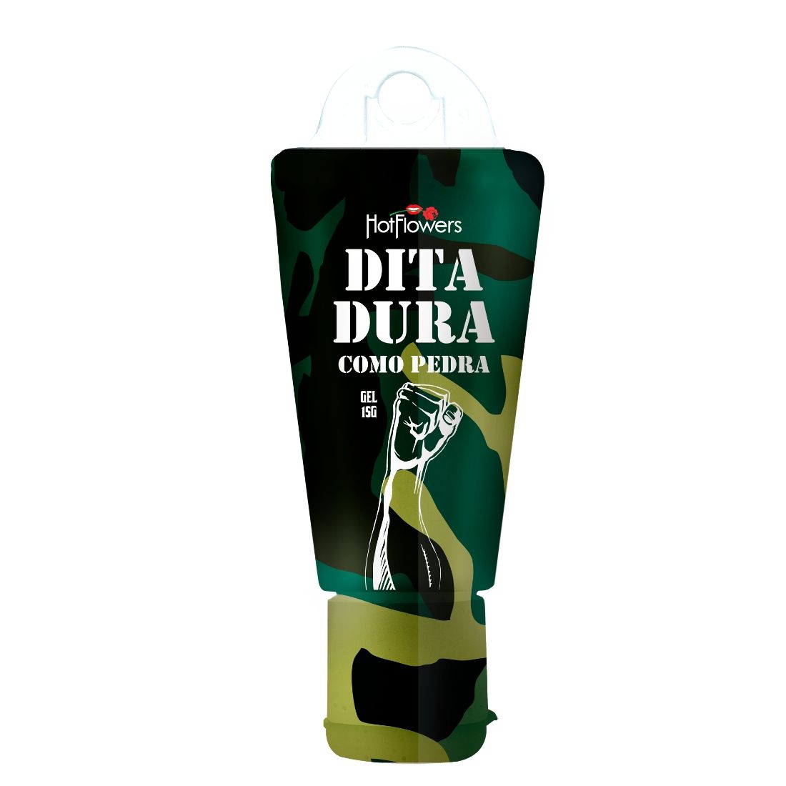 Эрекционный гель Dita Dura Como Pedra вызывает ощущение тепла. В его состав входит экстракт женьшеня, обладающий стимулирующим действием, обеспечивая эрекцию.