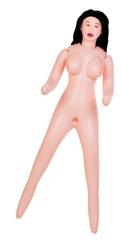 Надувная кукла, новой коллекции Dolls-X. Линейка отличается высоким качеством исполнения. Линейка Play Dolls - надувные куклы в тематических нарядах! Всего 3 любовных отверстия. В комплекте: кукла в костюме, насос, виброяйцо, вагина-анус.