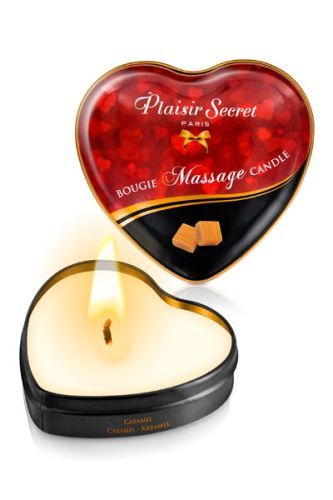 Массажная свеча с ароматом карамели Bougie Massage Candle.