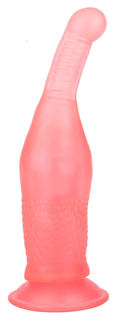 Если вы жаждете чувственных анальных ласк, эта розовая секс-игрушка с длинным тоненьким стволом – то, что «доктор прописал». <br><br> Благодаря своей необычной форме и размерам она гарантирует безболезненное проникновение в анус и плавное заполнение. <br><br> Ребристая поверхность усилит чувствительность ощущений, в то время как присоска для фиксации повысит удобство использования стимулятора.