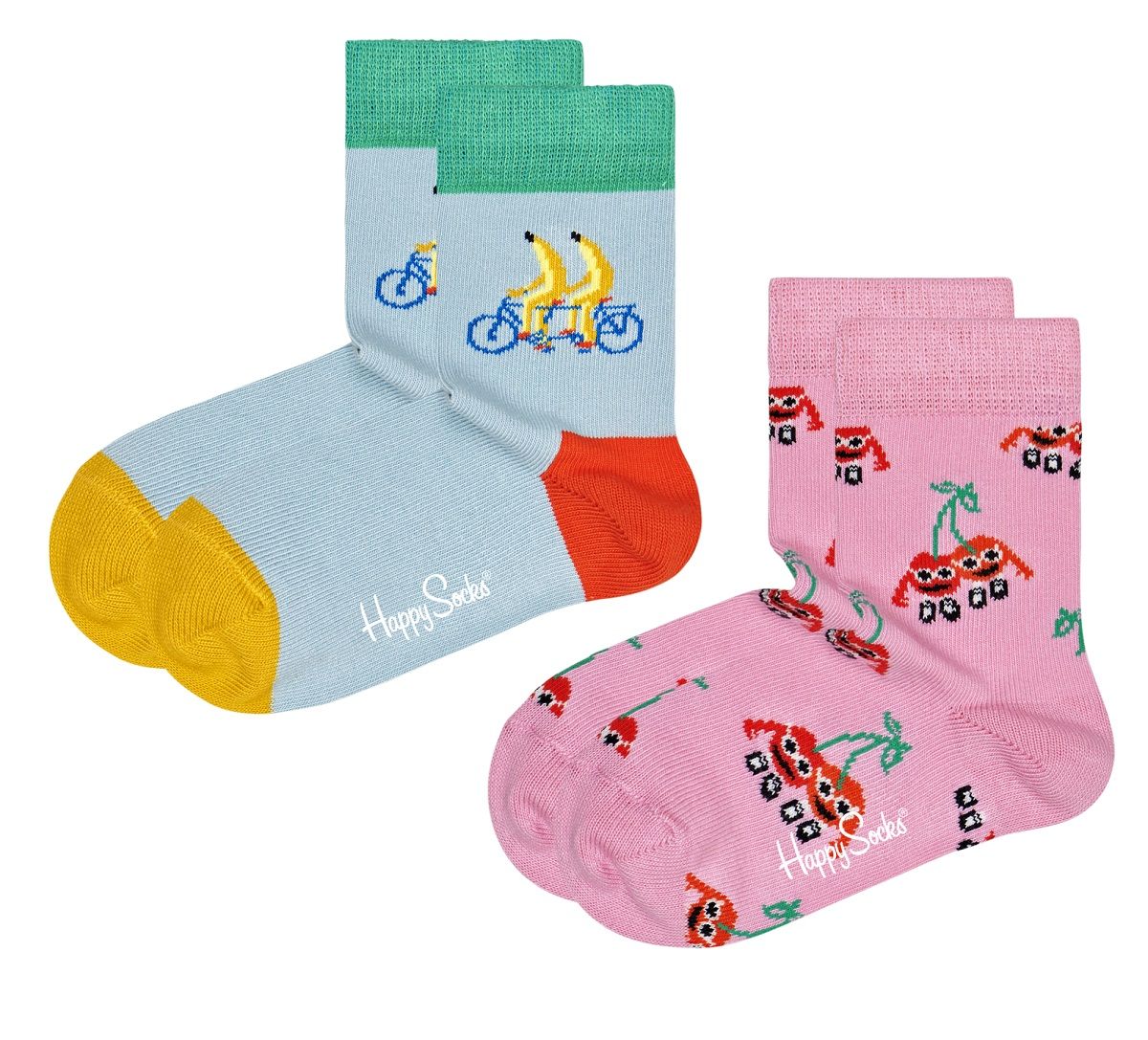 Набор из 2 пар детских носков 2-pack Kids Fruit Mates Socks.