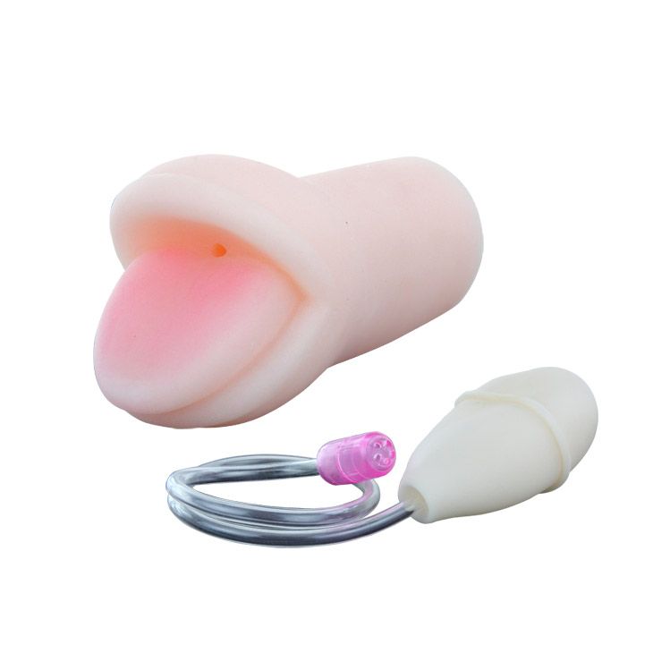 Компактный, реалистичный мастурбатор для пениса, со входом в виде ротика. В комплекте идет груша для откачивания воздуха. Материал приятный на ощупь, эластичный, что позволяет растянуть мастурбатор до нужного диаметра. <br><br>Внутри поверхность рельефная для дополнительной стимуляции пениса. Oral Sex - оральный имитатор для ненасытных до плотских утех мужчин!
