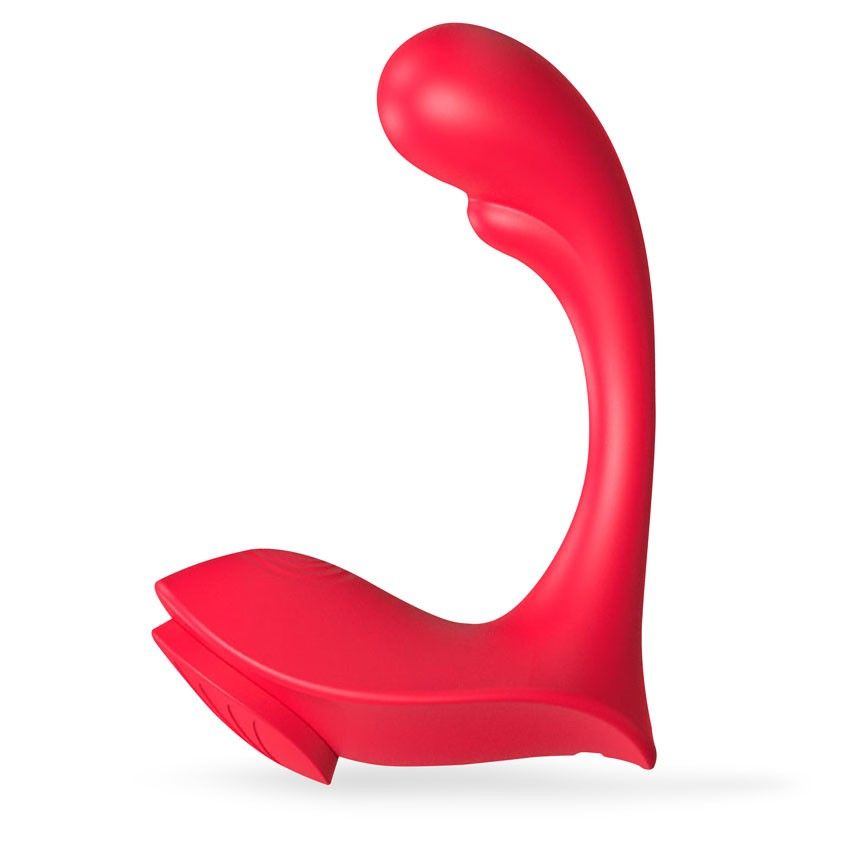 Вибромассажер Love-RCT для вагинальной стимуляции и стимуляции клитора. Игрушку можно использовать в трусики для ношения. Секс-игрушка имеет 9 режимов вибрации и пульт дистанционного управления. Рабочая длина - 11,1 см.