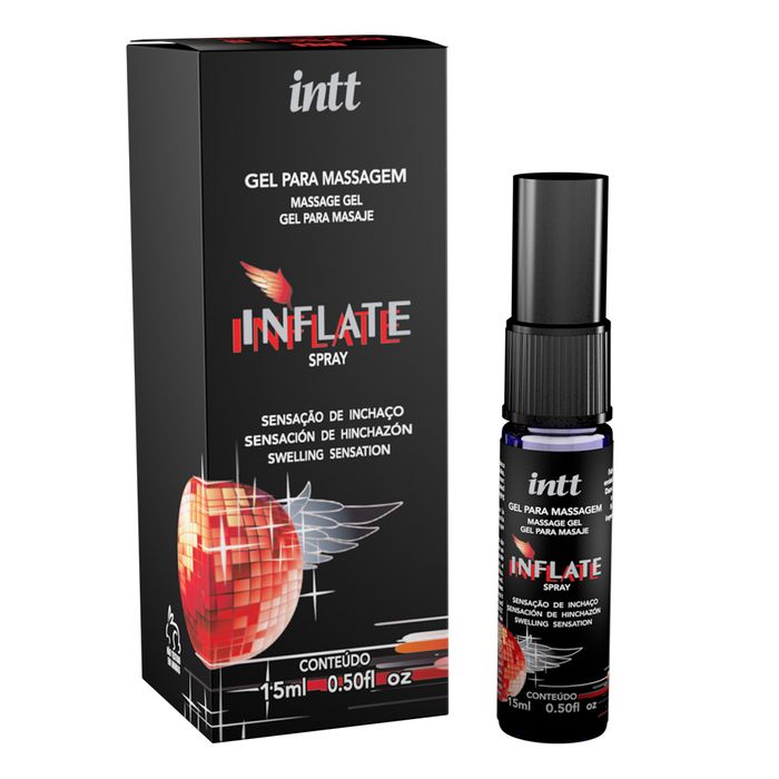 Intt Inflate — мощный спрей, который несет функцию пробуждения мужской чувствительности и улучшения выносливости.