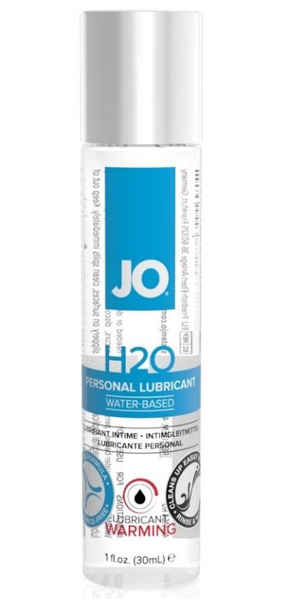Возбуждающий лубрикант JO Personal Lubricant H2O Warming остается теплым во время контакта. На водной основе, но нежный как силикон. Долгое скольжение, никакой липкости. Рекомендуется во всем мире врачами и фармацевтами. Безопасен при использовании с латексными изделиями.