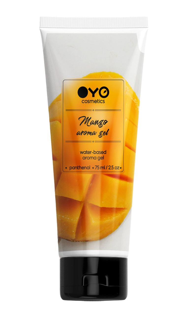 Лубрикант на водной основе OYO Aroma Gel Mango с ароматом манго. Возбуждающий аромат, отличное скольжение. Не оставляет пятен на белье, не липнет. Совместим с презервативами и секс-игрушками.