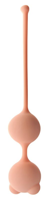 Два круглых шарика Beta нежного цвета на гибком силиконовом шнурке - это отличный тренажер для интимных мышц. Также они могут применяться для увеличения уровня возбуждения перед сексом. Наслаждаясь скольжением и удерживая их внутри лона, вы добьётесь как минимум удовольствия, а как максимум – тугих интимных объятий! Ведь в результате занятий фитнесом половых органов любая представительница прекрасной половины человечества станет более уверенной в себе и способной доставлять настоящее удовольствие своему партнеру. Мягкий и нежный силикон приятен к телу и прост в уходе. Фирменный мешочек для хранения.