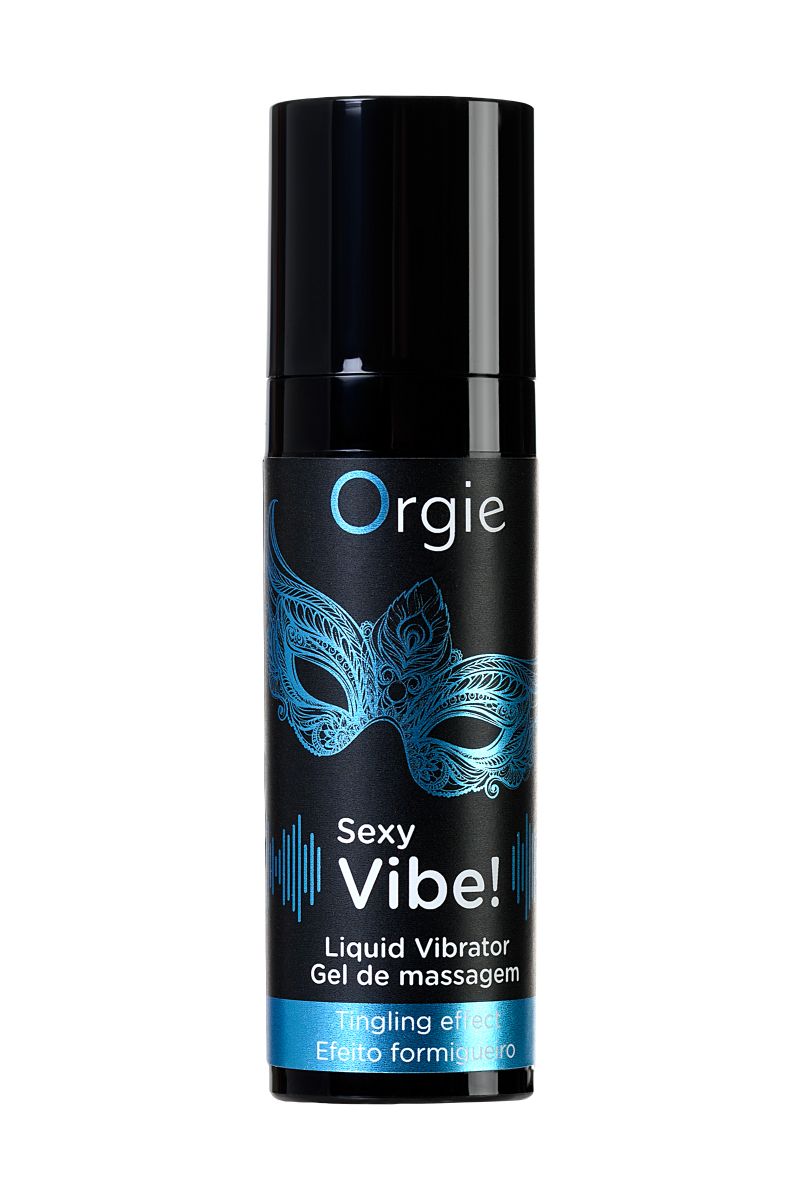 Гель для массажа ORGIE Sexy Vibe Liquid Vibrator с эффектом вибрации. Превратит массаж в приключение, усилит наслаждение от прикосновений.
