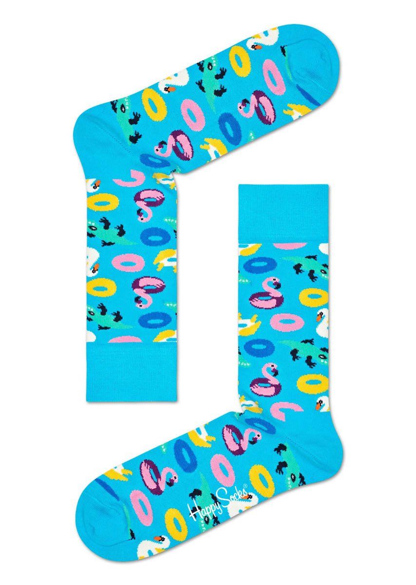 Носки унисекс Pool Party Sock с надувными кругами.