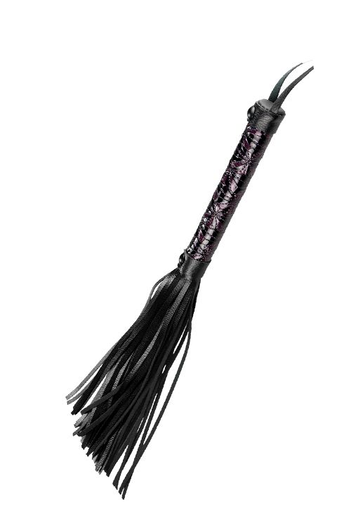Фиолетово-черная плеть BLAZE WHIP PURPLE. Стильная. Качественно выполненная.