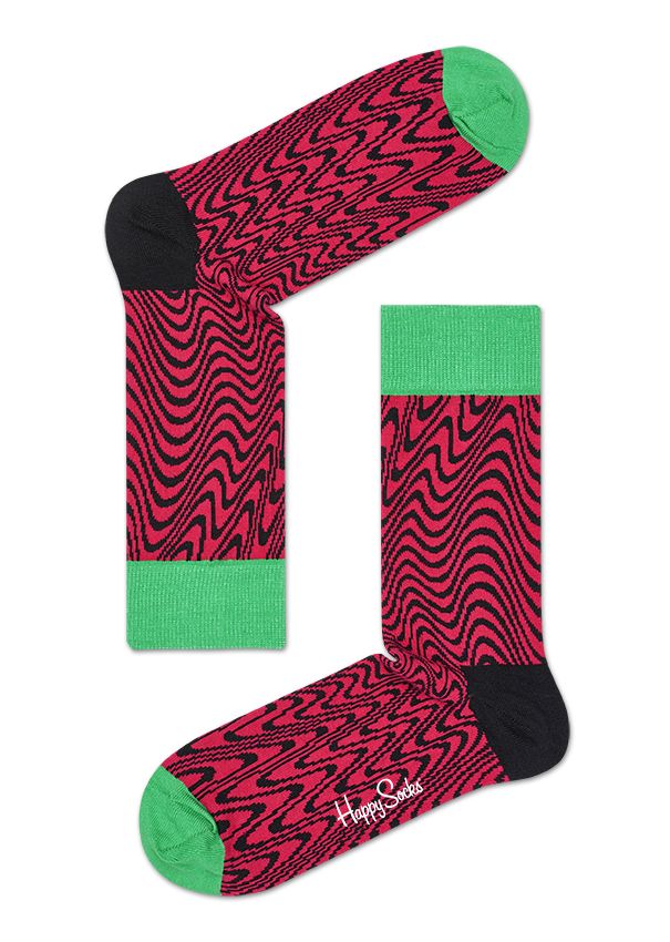 Носки унисекс PewDiePie Sock с волнами.