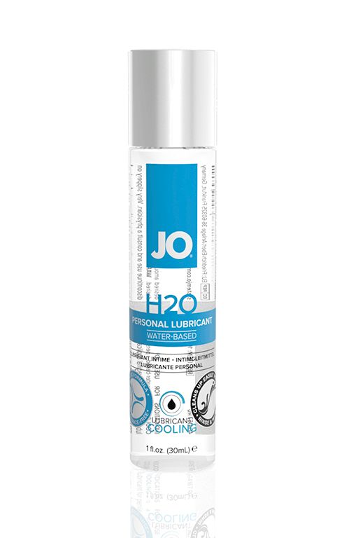 Только натуральные компоненты, без искусственных добавок. JO  H2O Cooling персональный лубрикант с охлаждающим и сенсационным покалывающим эффектом. JO Cool обладает пролонгирующим эффектом при контакте.