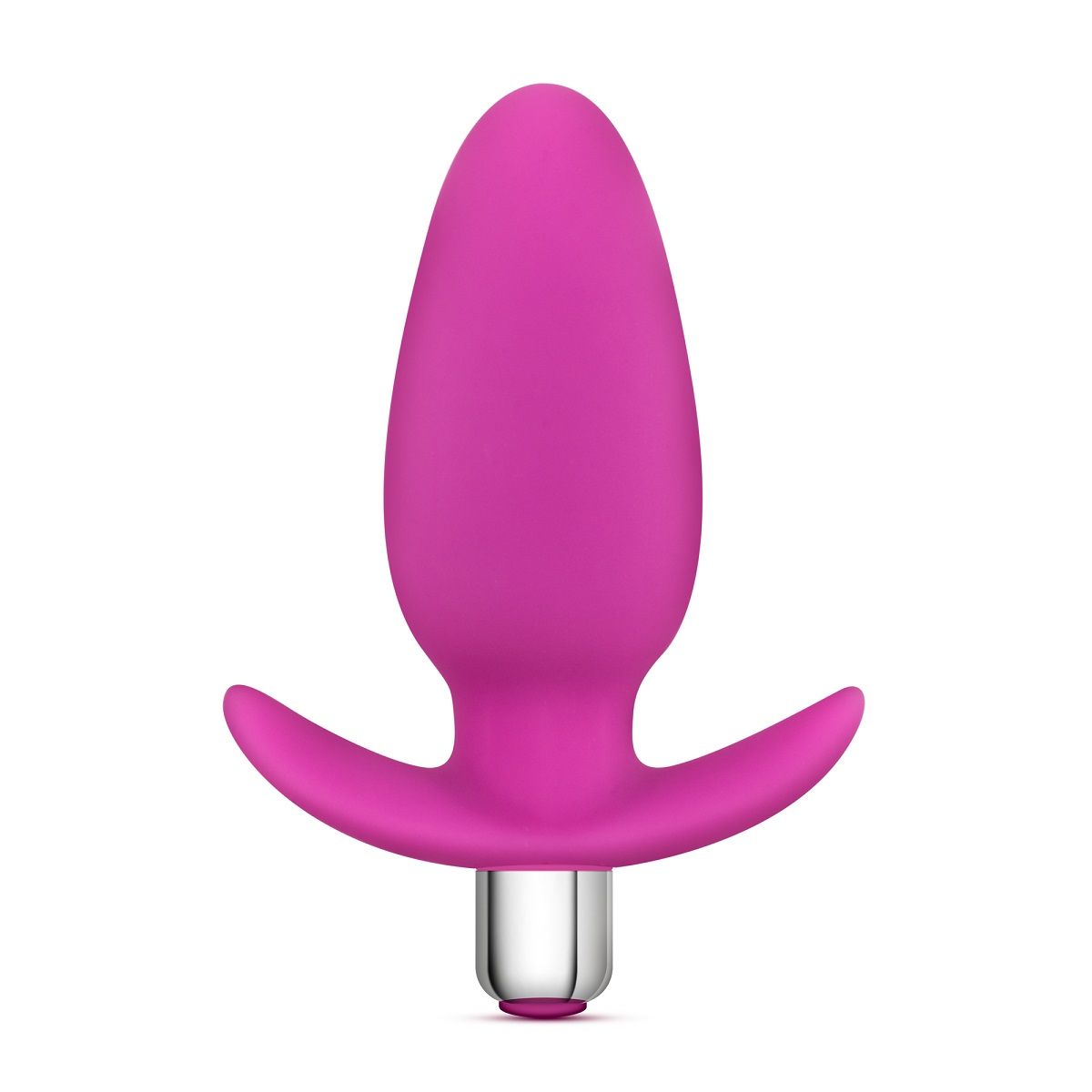 Розовая вибропробка Luxe Little Thumper. Гладкая и приятная на ощупь. 10 функций вибрации. Рабочая длина - 8,9 см.