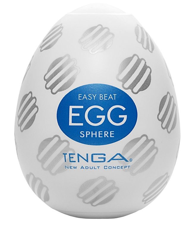 Хотите незабываемых впечатлений? Тогда Tenga Easy Beat EGG Sphere разработан специально для вас! Крупные луковички внутреннего рельефа максимально приласкают ваш член! Не отказывайте себе в удовольствии!<br><br>  Яйцо Tenga Easy Beat EGG Sphere:<br> - сделано из эластичного материала, способного растянуться до 30 см в длину и 20 см в ширину. Комфортно будет мужчинам с любым размером органа <br> - обладает специально разработанным рельефом с выпуклыми внутренними бугорками, которые подарят оргазм без труда <br> - отличается необычным дизайном, позволяющим носить мастурбатор в кармане, хранить в бардачке машины или, при желании, в лотке для яиц.<br><br>  Обратите внимание, что Tenga Easy Beat EGG Sphere предназначен для одноразового использования.