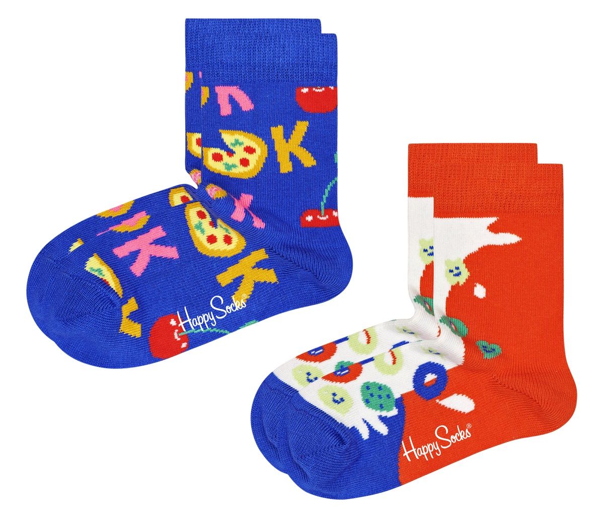 Набор из 2 пар детских носков 2-pack Kids Okay Cereals Socks.