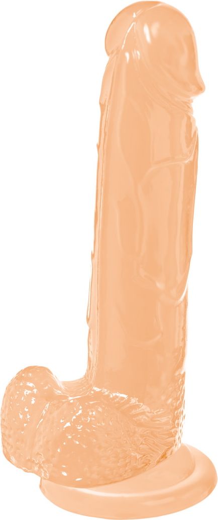 Фаллоимитатор Mr. Bold XL – гибкий реалистичный дилдо на присоске с мошонкой для максимально возбуждающего проникновения и чувствительной стимуляции эрогенных зон. Мощная присоска позволяет закрепить секс-игрушку на любой гладкой ровной поверхности, чтобы испытать удовольствие в новых позах или пользоваться ею без рук. Фаллоимитатор выполнен из гипоаллергенного водостойкого материала, поэтому совмещается с любыми лубрикантами на водной основе. <br><br>  Рельефный ствол с контурной головкой.<br> Мощная присоска в основании.<br> Влагоустойчивый.<br> Гипоаллергенный материал. Рабочая длина - 18 см.